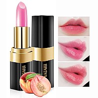 Yeweian Juicy Peach Color Changing Lipstick Natural Moisturizing Lip Gloss Korean Lip Balm Long Lasting Lip Care Labiales Magic