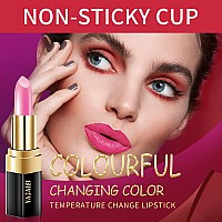 Yeweian Juicy Peach Color Changing Lipstick Natural Moisturizing Lip Gloss Korean Lip Balm Long Lasting Lip Care Labiales Magic