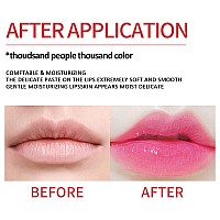 Yeweian Juicy Peach Color Changing Lipstick Natural Moisturizing Lip Gloss Korean Lip Balm Long Lasting Lip Care Labiales Magic