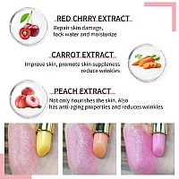 Yeweian Juicy Peach Color Changing Lipstick Natural Moisturizing Lip Gloss Korean Lip Balm Long Lasting Lip Care Labiales Magic