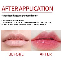 Yeweian Red Cherry Color Changing Lipstick Natural Moisturizing Lip Gloss Korean Lip Balm Long Lasting Lip Care Labiales Magico