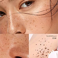 Erinde Upgrade Liquid Freckle Pen Fake Freckles Stamp Air Cushion Long Lasting Waterproof Quick Dry Lifelike Freckles Marker M