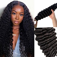 Deep Wave Tape in Hair Extensions 100% Real Human Hair 24