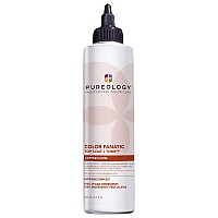 Pureology Color Fanatic Top Coat + Tone Copper High-Gloss Hair Toner Hair Gloss for Color-Treated Hair Glaze For Auburn & Red Hair 6.7 Fl Oz