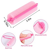 Pengxiaomei 36Pcs Foam Sponge Hair Rollers 24 Inch Hair Curlers To Sleep In Soft Hair Curlers For Curls Style Heatless Hair