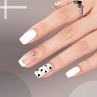 Gaoy White Gel Nail Polish 16Ml Color 1002 Soak Off Uv Light Cure Gel Polish For French Tips Nail Art Diy Manicure At Home