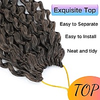 Long Passion Twist Hair 18 Inch Water Wave Crochet Hair For Black Women Passion Twist Crochet Hair For Butterfly Locs 8 Pack Cur