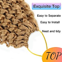 Passion Twist Crochet Hair For Black Women 12 Inch Passion Twist Hair For Butterfly Locs 2 Pack Water Wave Crochet Hair Curly Cr