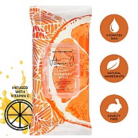 Body Prescription Makeup Cleansing Wipes Gentle And Effective Face Wipes 1 Count Pack Of 1 Vitamin C