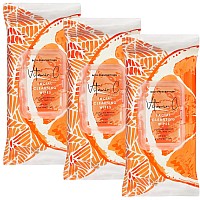 Body Prescription Makeup Cleansing Wipes Gentle And Effective Face Wipes 1 Count Pack Of 3 Vitamin C