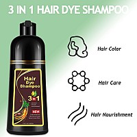 Agthyuve Herbal 3 in 1 Coffee Hair Dye 13.53 FL Oz, Coffee Hair Shampoo, Semi-Permanent Hair Dye Shampoo, 100% Gray Hair Coverage, Effect in 5 Minutes, Lasts 30 Days Hair Color Shampoo (coffee)