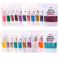 Holographic Fine Glitter 100G Craft Glitter For Epoxy Resin Iridescent Sequins Loose Glitter For Face Body Hair Eye Makeup C