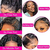 Selina Water Wave Closure Lace Closure 4X4 Lace Closure Human Hair Closure Curly 100 Unprocessed Human Hair Free Part Closure S