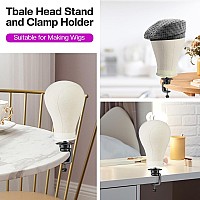 Neverland Beauty Health 23 Inch Wig Head Wig Stand With Head Canvas Mannequin Head For Wigs Manikin Head Block Set For Wigs Ma