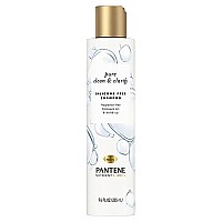 Pantene Prov Nutrient Blends Pure Clean Clarify Shampoo Silicone And Fragrance Free 96 Fl Oz