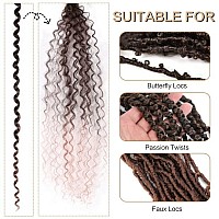 Nayoo Passion Twist Hair8 Packs 20 Inch Water Wave Crochet Hairpassion Twist Crochet Hair For Women Long Passion Twists Synthe