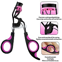 Eyelash Curlers With Comb 2 Pack Immer Lieben Lash Curler With 10 Replacement Refills 6 Combs 10 Seconds Curl And Lifted Lashe