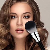 Makeup Foundation Brush Large Powder Brush Banidy Powder Foundation Brush Flawless Makeup Brushes Bronzer Blush Brush Perfect Fo