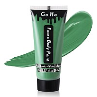 Go Ho Green Body Paint Washable 237 Ozwater Based Cream Green Face Painthulk Witch Gamora Grinch Makeupgreen Full Face Bod