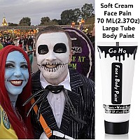 Go Ho Black And White Face Body Paint474 Ozwater Based White Cream Face Painting For Sfx Cosplay Costumes Festivals Hallowee