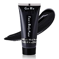 Go Ho Black Body Paint Washable237 Ozwater Based Black Face Paintmakeup Skull Skeleton Clown Black Face Body Paint For Sfx