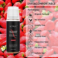 Actrol Eyelash Cleanser Concentrate 100Ml Strawberry Professional Lash Shampoo Foaming Cleanser Paraben Sulfate Free Nonlrrit