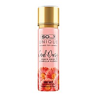 So Unique Coral Daisy Body Mist Perfume For Women Gourmand Fruity Vanilla Perfume Gifts For Women Body Spray For Wo