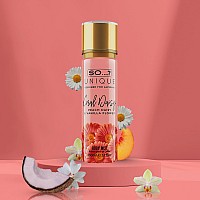 So Unique Coral Daisy Body Mist Perfume For Women Gourmand Fruity Vanilla Perfume Gifts For Women Body Spray For Wo