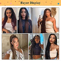 Braiding Hair Pre Stretched 8 Packs Prestretched Braiding Hair 30 Inch Ombre Braiding Hair Itch Free 1B30 Yaki Synthetic Hair