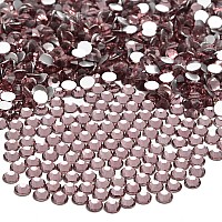 Ncb 1500Pcs Flatback Round Glass Nail Art Rhinestones Crystal For Diy Making Accessories Shoes Clothes Face Art Bags Manicur