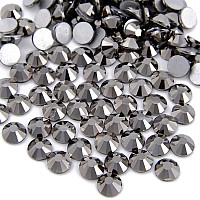 Ncb 1500Pcs Flatback Round Glass Nail Art Rhinestones Crystal For Diy Making Accessories Shoes Clothes Face Art Bags Manicur