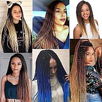 Senegalese Twist Crochet Hair For Black Women 22 Inch 7 Packs Crochet Senegalese Twists Crochet Twists Pre Looped Small Crochet