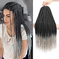 Senegalese Twist Crochet Hair For Black Women 14 Inch 7 Packs Crochet Senegalese Twists Crochet Twists Pre Looped Small Crochet