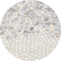 Ncb 3000Pcs Flatback Round Glass Nail Art Rhinestones Crystal For Diy Making Accessories Shoes Clothes Face Art Bags Manicur