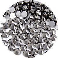 Ncb 1500Pcs Flatback Round Glass Nail Art Rhinestones Crystal For Diy Making Accessories Shoes Clothes Face Art Bags Manicur