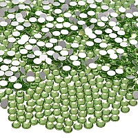 Ncb 1500Pcs Flatback Round Glass Nail Art Rhinestones Crystal For Diy Making Accessories Shoes Clothes Face Art Bags Manicur