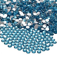 Ncb 2000Pcs Flatback Round Glass Nail Art Rhinestones Crystal For Diy Making Accessories Shoes Clothes Face Art Bags Manicur