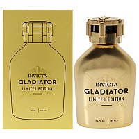 Invicta Gladiator EDP Spray for Men, 3.4 oz Limited