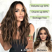 Kookastyle Invisible Wire Hair Extensions With Transparent Wire Adjustable Size 4 Secure Clips Long Wavy Secret Wire Hairpiece 2