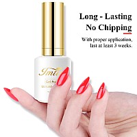 Imtiti Gel Nail Polish 1 Pcs 05 Fl Oz Chili Red Gel Polish Soak Off Led U V Nail Gel Polish Christmas Nail Polish Diy Nail Art