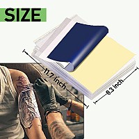 Tattoo Fake Practice Skin Transfer Paper 40Pcs Beoncall Fake Skin 10Pcs 86In Thermal Stencil Transfer Paper 30Pcs A4 Size 4 L