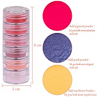 Duufin 54 Colors Nail Pigment Powder Colorful Luminous Powder Iridescent Nail Powder Pearlescent Highgloss Halo Powder Color Pi