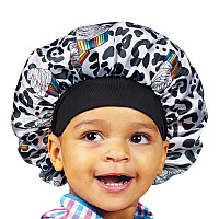 Red By Kiss Toddler Satin Bonnet Sleep Caps Hair Wraps Hair Bonnet Black Cupcake