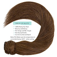 Ponytail Extension Real Human Hair Ponytail Human Hair Loxxy 14 Inch 70G Chocolate Brown Natural Hair Ponytail Hair Piece For Wo