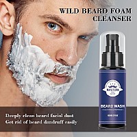 Maple Flora Beard Care Kit Gifts Set Wbeard Conditioner 2 Packs Beard Oil Beard Wash Brush Comb Scissors Bag Ebook Val