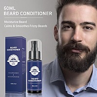 Maple Flora Beard Care Kit Gifts Set Wbeard Conditioner 2 Packs Beard Oil Beard Wash Brush Comb Scissors Bag Ebook Val