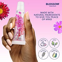 Blossom Scented Moisturizing Lip Gloss Tubes Infused With Real Flowers 03 Fl Oz9Ml Strawberry