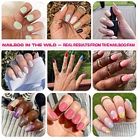 Nailboo Premium Nail Dip Powder Longlasting Dip Nails Use With Nailboo Essential Liquids Dark Dreams Black Nail Dip Powder