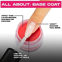 Nailboo Dip Powder Essential Liquid Base Coat For Nail Dip Powder Diy At Home Manicure No Uv Lamp Needed For Beginners Pro