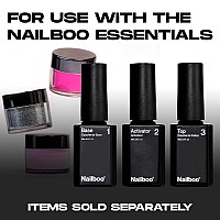 Nailboo Premium Nail Dip Powder Longlasting Dip Nails Use With Nailboo Essential Liquids Color Powder Clear 05 Oz 1 Pac